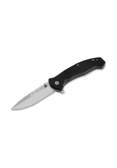 Maserin Sport Knife Spearpoint G10 Black Kamp Çakı Siyah