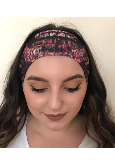 Paytak Moda Kurukafa Skull Renkli Desenli Bandana Kafa Bandı