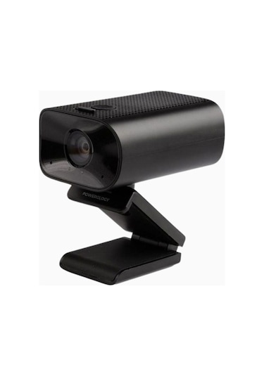Powerology 1080p 5x Zoom Konferans Web Kamerası, Siyah Webcam