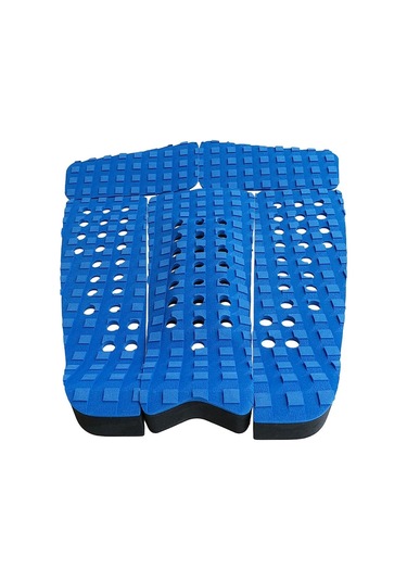 Suntek 5 Parça Kare Yivli Eva Surfboard Sup Çekiş Mavi