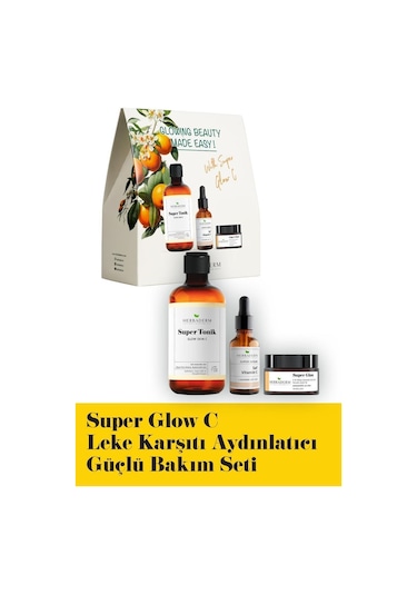 Herbaderm Leke ve   Aydınlatıcı Güçlü Bakım Seti
