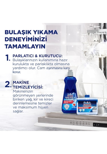 Finish Quantum Infinity Shine Bulaşık Makinesi Deterjanı 83 Tablet