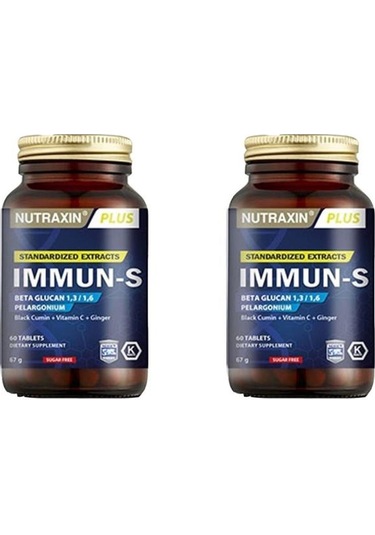 Nutraxin Immun-S 2 x 60 Tablet