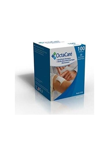 Octacare Gaz Kompres Gazlı Bez 100'Lü Spanç 8680196902238