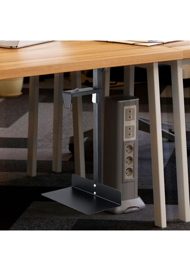 Suntek Pc Kasa Tutucu Ağır Hizmet Tipi Kararlı Sağlam Siyah