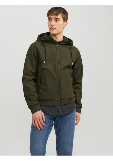 Jack & Jones 12236300 Erkek  Haki Ceket