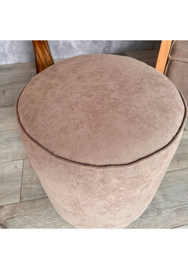 Evodeko Açık Kahve Puf