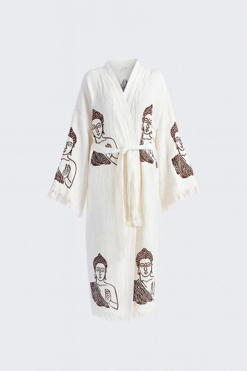 Brandsmithshop Naturel Serenity Buddha Kimono Çok Renkli