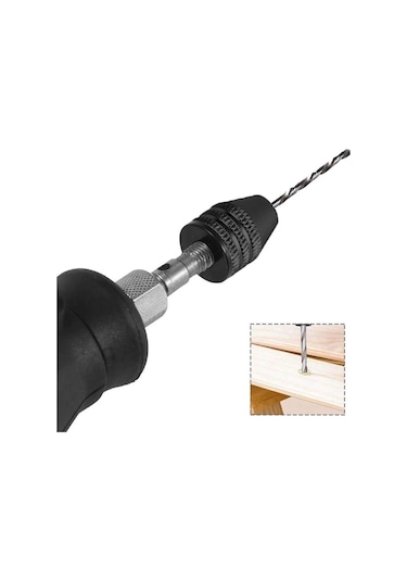 Silindir Saplı Otomatik Mini Mandren 0.3-3.4 Mm Sap 2.35 Mm