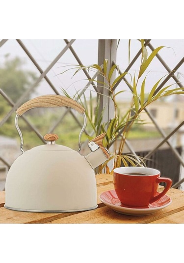 Düdüklü Su Isıtıcısı, 2,5 L Düdüklü Su Isıtıcısı, İndüksiyon Gazlı Su Isıtıcısı, Paslanmaz Çelik Su Isıtıcısı, Düdüklü Su Isıtıcısı, Çaydanlık, İndüksiyon Gazlı Ocaklar İçin, Kolay Temizlenir Diğer