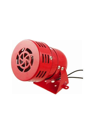 75 Mm Metal Gövde 220v Ac Motorlu Siren 110-130 Db
