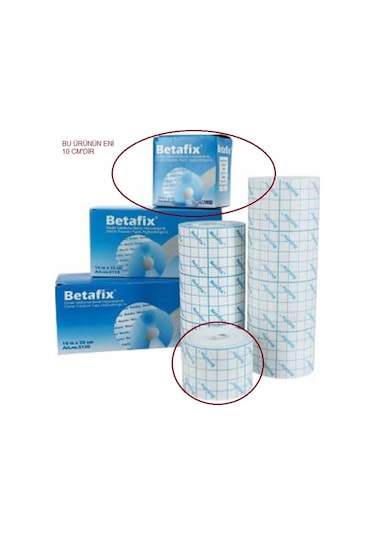 Betasan Betafix Elastik Sabitleme Bandı 10 CM x 10 M 9 Kutu