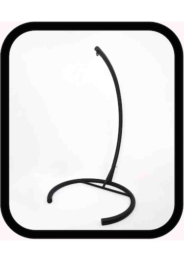 Damla Salıncak - Armut Salıncak Siyah Antrasit Minder