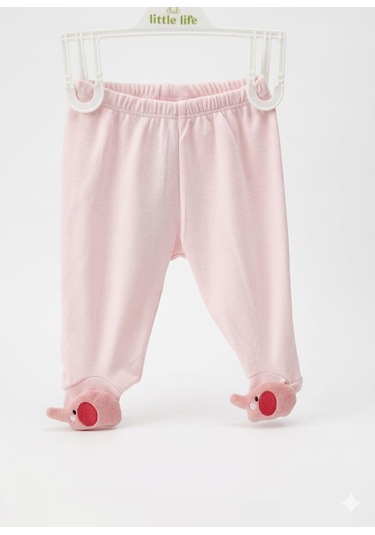 Minidamla Baby Little Life Pantolon Patikli Çıngıraklı Pembe