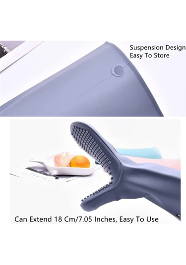 Maiyame Tekli Silikon Isı Yalıtkan Eldiven - 28cm X 10.2cm, -40 C 230 C Sıcaklığa Dayanıklı, Su Geçirmez Ve Kaymazdir Gri EP83