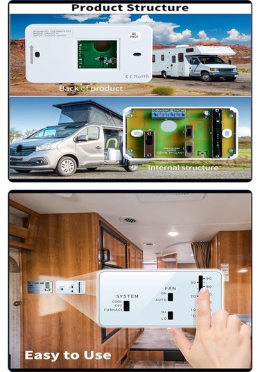 Vkemall Rv Termostatı Dometic 3106995.032 İçin Rv Analog Termostat