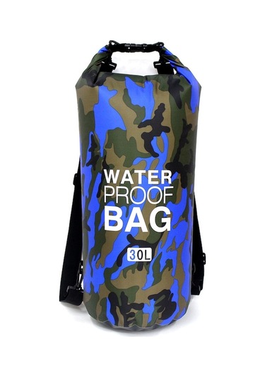 Çok Amaçlı Hafif Su Geçirmez Outdoor Sırt Çantası-30l Mavi Mavi