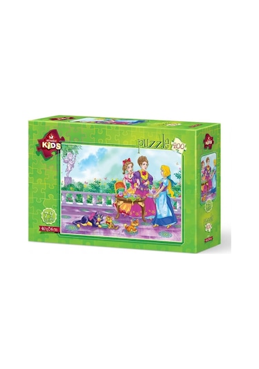 Art Puzzle Hizmetçi Prenses 200 Parça Çocuk Yapboz