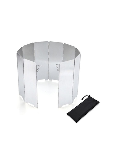 Sones Aotu At6344-1 10 Adet / Set Açık Hava Kamp Pimli Alüminyum Ocak Ön Camı