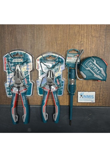 Total 180 Pense,160 Yan Keski ,190 Kontrol Kalemi,5 Metre Seti 4 Parça Yüksek Kalite