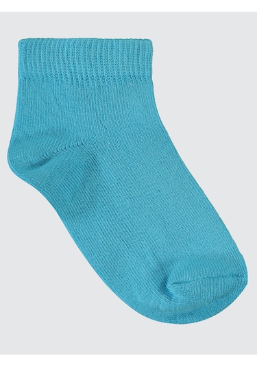 Civil Boys Erkek Çocuk 5'li Patik Çorap 2-12 Yaş Açık Mavi Açık Mavi