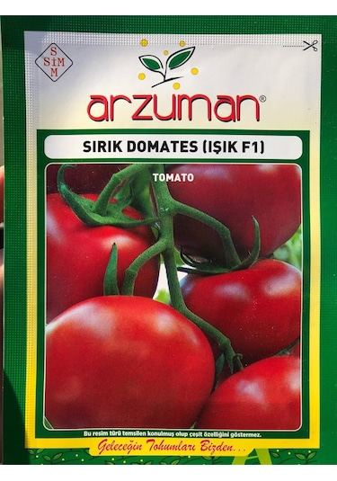 Arzuman Işık F1 Sırık Domates Tohumu  10 Adet
