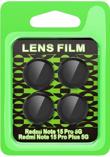 Note 15 Pro 5g Raze Metal Kamera Lens - Siyah