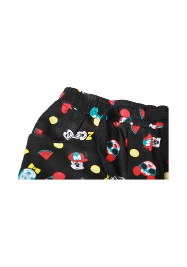 Sea Bubbles Mickey Erkek Çocuk Şort Siyah