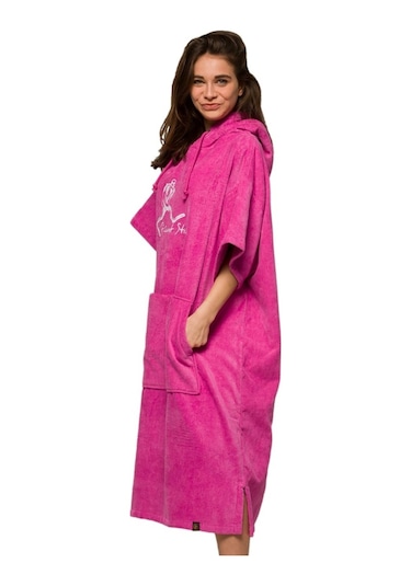Poncho Pink-Pembe
