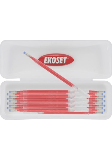 Ekoset Isı ve Ütü Ile Uçan Kalem Içi Kırmızı 20 Adet