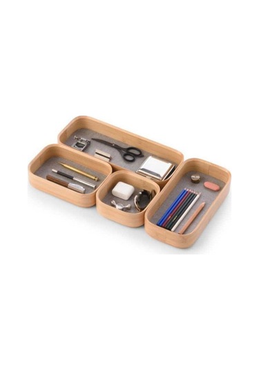 Magus Peto Büyük Boy İstiflenebilir Raf Kahverengi