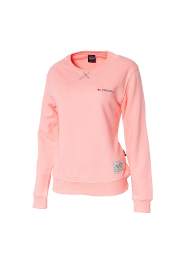 Cresta Outdoor Spor Bisiklet Yaka Kadın Sweatshirt