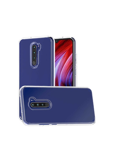 Xiaomi Redmi Note 8 Pro Kılıf Zore Coss Şeffaf Sert Silikon Kılıf Renksiz