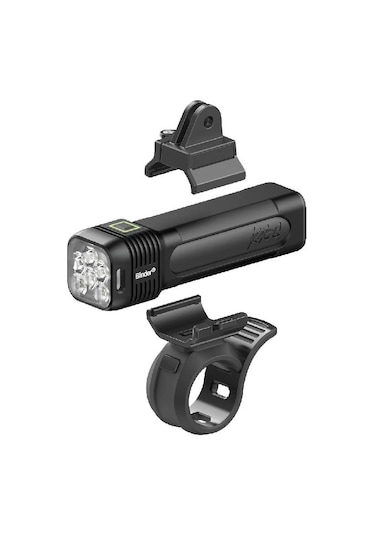 Knog Blinder 1400 Lümen Ip67 Bisiklet Ön Far Aydınlatma Siyah