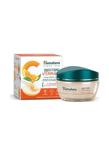 Himalaya Vitamin C Aydınlatıcı Portakal Özlü Yüz Temizleyici 100 ML + Serum 30 ML + Vitamin C Serum Krem 50 ML