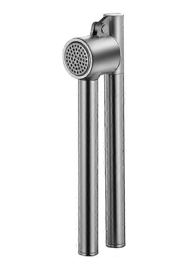 Sarımsak Öğütücü Soğan Sarımsak Presi Paslanmaz Çelik Sarımsak Pres Makinesi Sebze Kesici Sarımsak Tutucu Gümüş Siyah