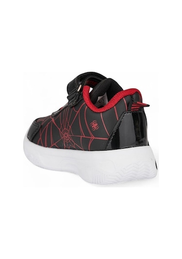 Spıderman 836 Erkek Bebek Işıklı Sneaker Siyah