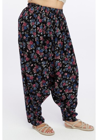 Elvira Şalvar Çok Renkli