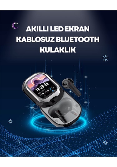 Enc Destekli Bluetooth 5.4 Kulaklık Eq Ayarlı, Akıllı Kutulu