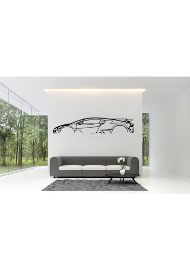 Bugattı Dıvo Duvar Süsü Tablo Dekorasyonu 2d 45-50cm
