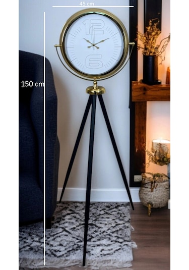 Gold Noble Radiance Tripod Ayaklı Saat Çok Renkli