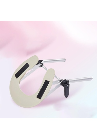 Suntek U Şeklinde Yastıklı Pu Deri Hafif Minderli Masaj Gri