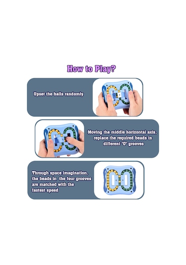 Geeroyoo Zeka Geliştiren Dönen Stres Çarkı - El-göz Koordinasyonu Ve Mantık Oyunu Diğer