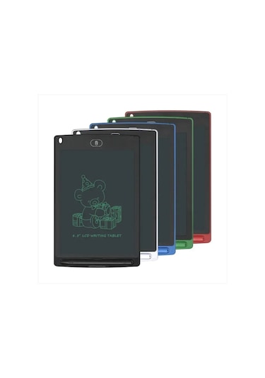 4.4/8.5/inç Lcd Yazma Tableti Çizim Tahtasında Çocuklar Graffiti Eskiz Defteri Single Color 7