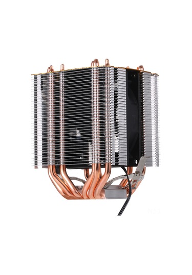 Reedark "6 Bakır Borulu Hidrolik Cpu Soğutucu - Intel/amd Uyumlu, 9cm Sessiz Fan, Mavi Led Aydınlatmalı"