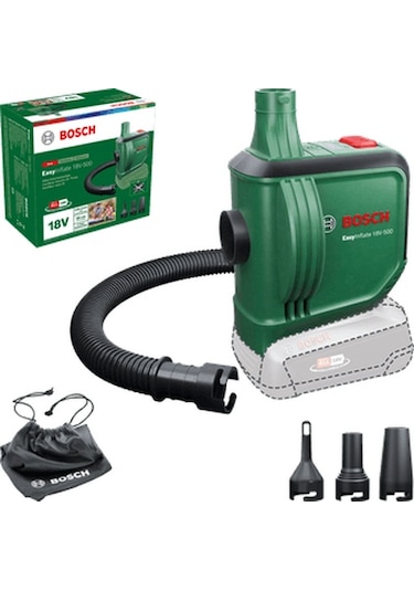 Bosch EasyInflate 18V-500 Akülü Hacimli Hava Pompası (Akü & Şarj Hariç) - 0603947200