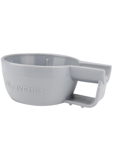 Dolıty Sabun Kupa Kase Taşınabilir Tıraş Kasesi Gri