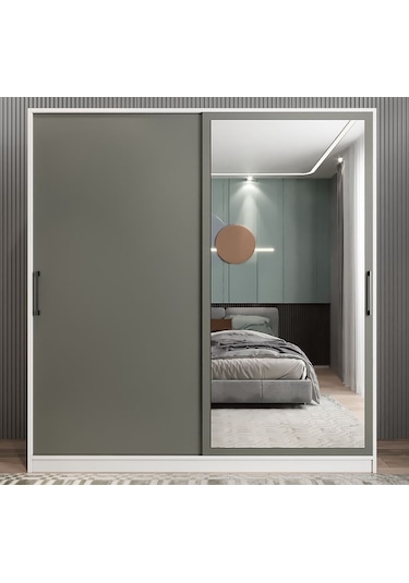 Zen Sürgü Kapaklı Dolap Gardırop BF