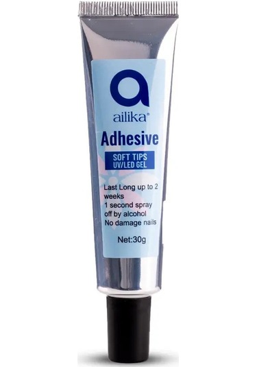 Ailika Soft Tips Yapıştırıcı Uv Hamur Jel Şeffaf 30gr