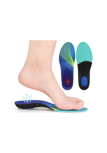 Suntek Düz Ayak Ayak Ağrısı Unisex M Için Yastıklı Ortez